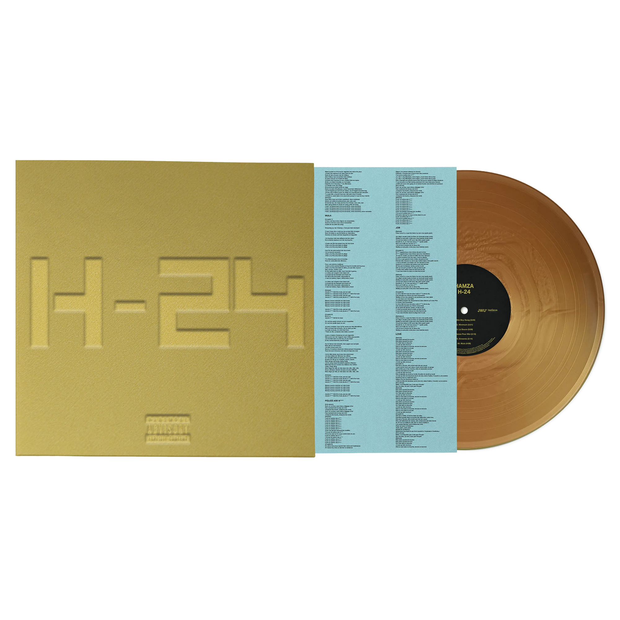 Vinyle H-24 Remastered (GOLD EDITION) - Hamza - H24